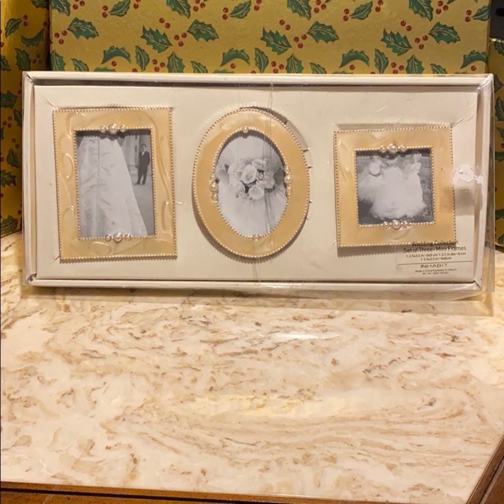 Picture frames purchased from Macy’s